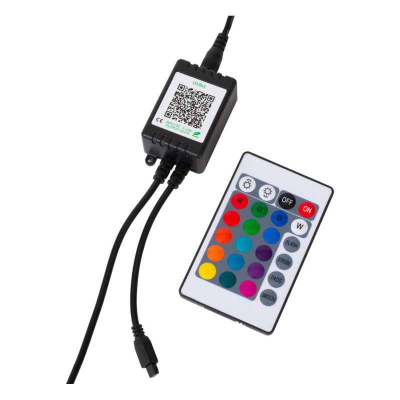 Lucide FLAMINGO - Table lamp - LED Dim. - Rgb - Pink